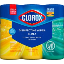 Clorox Disinfecting Cleaning Wipes Variety Pack, Bleach Free, Fresh Scent and Crisp Lemon, 35 Count Each, Pack - Thumbnail 2