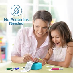 Kiddos Sticker Maker Machine – Sticker Maker for Kids 8+ DIY Arts and Crafts Kit with Markers, Sticker Rolls - Thumbnail 5