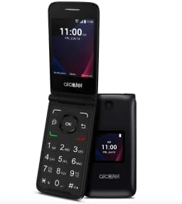 Alcatel GO Flip V 4051S 4G LTE Flip Phone Cell Phone Verizon Wireless Page Plus - Thumbnail 1
