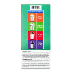 Great Value Strong Flex 13 gal Tall Kitchen Trash Bags, Drawstring, Mint Scent, White, 80 Count - Thumbnail 4