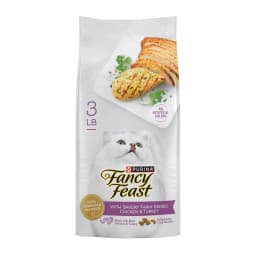 Purina Fancy Feast Indoor Dry Cat Food, Chicken & Turkey, 3 lb Bag - Thumbnail 1