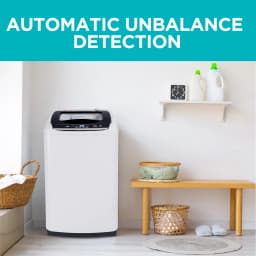 BLACK+DECKER Small Portable Washer 0.9 cu. ft., 5 Cycles, Transparent Lid & LED Display - Thumbnail 6