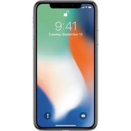 Apple iPhone X A1865 (Fully Unlocked) 256GB Silver - Thumbnail 2