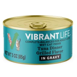 Vibrant Life Tuna Dinner Grilled Cuts in Gravy Wet Cat Food, 3 oz Can - Thumbnail 2