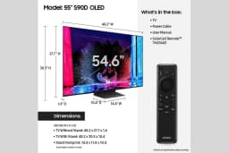 SAMSUNG 55” Class S90D OLED Smart TV QN55S90DAFXZA 2024 - Thumbnail 5