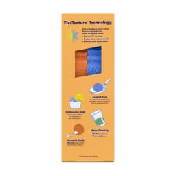 Scrub Daddy Color Sponges - Scratch-Free Multipurpose Cleaning Sponge for the Kitchen, Bathroom, and More - BPA-Free Polymer Foam, Multi-Color - Thumbnail 3