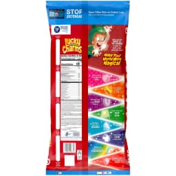 Lucky Charms with Marshmallows, Kids Breakfast Cereal, Gluten Free, Cereal Bag, 32 oz - Thumbnail 11