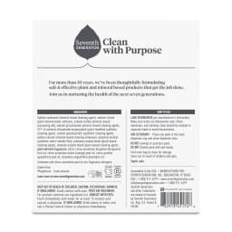 Seventh Generation Power Plus Dishwasher Detergent Packs For Sparkling Dishes Fresh Citrus Scent Dishwasher Tabs 40 Count - Thumbnail 10