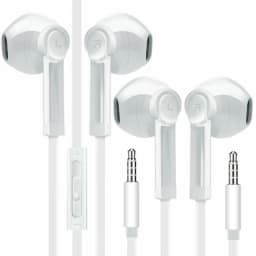RHEA- Headphones With Microphone, Boost+ Premium In-Ear Earbud Earphones/Headphones - Thumbnail 1