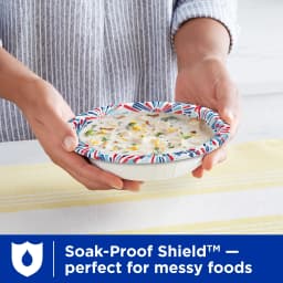 Dixie Ultra Summer Design Disposable Paper Bowls, 20 oz, Multi-Color, 25 Count - Thumbnail 4