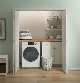 GE APPLIANCES GFQ14ESSNWW combination washer electric dryer - Thumbnail 5