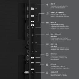 Samsung 75" Class The Frame Series LS03HE QLED 4K Samsung Vision AI Smart Tizen TV 2027 - Thumbnail 6