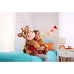 Disney and Pixar Toy Story 5 Ginormous Plush Toys, 24-inch Scale Character Soft Doll Stuffed Animal - Thumbnail 2