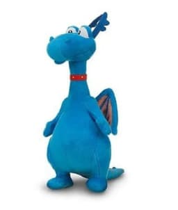 5Star-TD Disney Jr Doc McStuffins Stuffy Mini Plush Dragon, 85-Inch Bean Bag Doll - Thumbnail 2