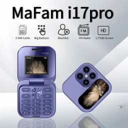 2024 Mini Flip Mobile Phone 2 Sim Card Small Display Foldable Cell Phone Unlocked Flip Phone 2G Flip Cell Phone For Seniors 1Pc - Thumbnail 3
