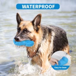 PcEoTllar Juguetes para Perros para Masticadores Agresivos de Raza Grande, Juguetes para Masticar para Perros con Forma de Pantufla y Sonido para - Thumbnail 7