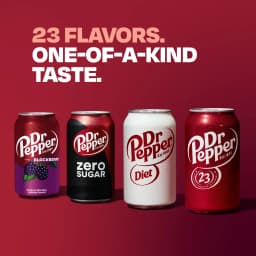 Dr Pepper Soda Pop, 12 fl oz, 24 Pack Cans - Thumbnail 6