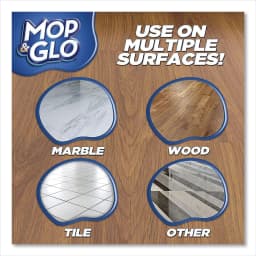 MOP & GLO Ready to Use Multi-Surface Floor Cleaner, Fresh Citrus Scent, 32 oz Bottle, Each - Thumbnail 2