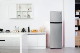 Arctic Chef 10 Cu. ft. Top-Freezer Refrigerator, 2-Door Apartment-Size Fridge, Platinum - Thumbnail 5