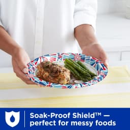 Dixie Ultra Summer Design Disposable Paper Plates, 10", Multi-Color, 20 Count - Thumbnail 4
