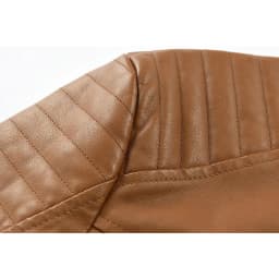 IROINNID Men's Long Sleeve Faux Leather Short Jacket Solid Color Casual Work Clothes Leather Coat Pocket Fitted Jacket Suit Coat - Thumbnail 4