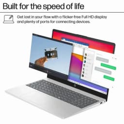 HP 2025 15.6" HD Touchscreen Laptop, Free Lifetime Microsoft Office 2024, Intel Core i3-1315U, 8GB RAM, 256GB SSD - Thumbnail 5