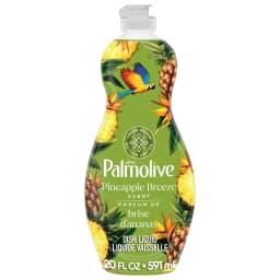 Palmolive Ultra Strength Liquid Dish Soap, Pineapple Breeze Scent, 20 fl oz Bottle - Thumbnail 1