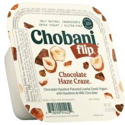 Chobani Flip Low-Fat Greek Yogurt, Chocolate Haze Craze 4.5 oz - Thumbnail 1