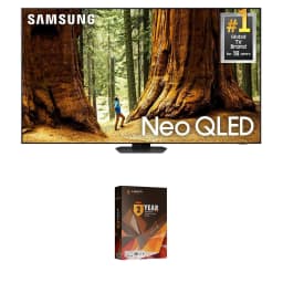 Samsung QN98QN90DAFXZA 98 Inch Neo QLED TV with 4K AI Upscaling and 2 Year Amber Protection Plan (2024) - Thumbnail 1