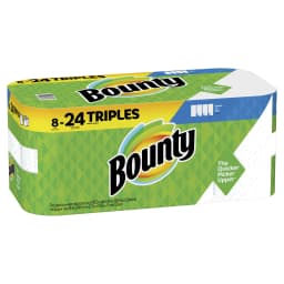 Bounty Select-A-Size Paper Towels, White, 8 Triple Rolls - Thumbnail 9