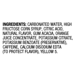 Great Value Mountain Lightning Citrus Flavored Soda, 12 fl oz, 24 Count - Thumbnail 6
