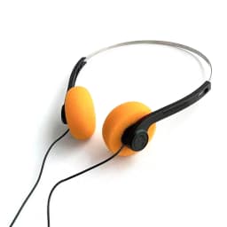 Wired Headphones Lightweight Stereo Foam Over Ear Headsets Noise Reduction Retro - Thumbnail 1