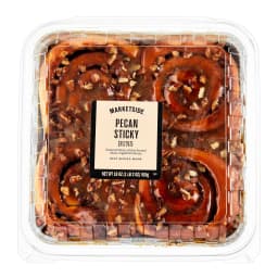 Marketside Pecan Sticky Bun, 18 oz Clamshell, 4 Rolls - Thumbnail 1