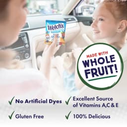 Welch's Fruit Snacks, Mixed Fruit, Soft Kids Snacks, 0.8 oz, 40 Count - Thumbnail 3