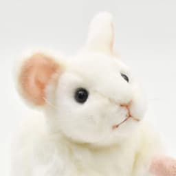 Hansa 5" White Mouse - Thumbnail 5