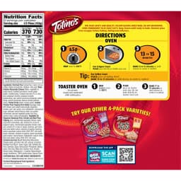 Totino's Party Pizza, Combination, Thin Crust, 20g Protein, 42.8 oz, 4 Count (Frozen) - Thumbnail 11