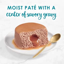 Purina Fancy Feast Savory Centers Pate Adult Wet Cat Food with Tuna and a Gravy Center, 3 oz Can - Thumbnail 2