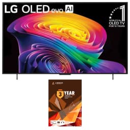LG OLED42C6PUA 42 Inch Class OLED AI C6 4K Smart TV with 3 Year Amber Protection Plan (2026) - Thumbnail 1