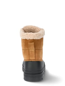 Ozark Trails Women's Fleece Duck Low Boots, Sizes 6-11 - Thumbnail 4