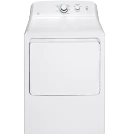 GE GTX33GASKWW 6.2 Cu. Ft. White Gas Dryer - Thumbnail 1