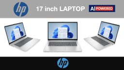 HP AI AI Powered Laptop 17.3in IPS FHD Display, 32GB DDR5, 1TB PCIe SSD - Thumbnail 2