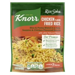 Knorr No Artificial Flavors Chicken Fried Rice Cooks in 7 Minutes, 5.7 oz Regular Pouch - Thumbnail 1