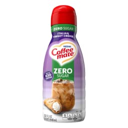 Coffee Mate Non Dairy Zero Sugar Italian Sweet Creme Liquid Coffee Creamer, 32 fl oz Bottle - Thumbnail 10