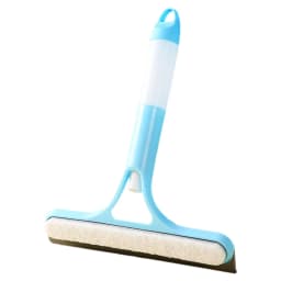 Window Cleaning Tool with Spray Bottle, Squeegee and Scrubber for Glass Shower Doors, Mirrors, and Car Windshield, Portable All-Purpose Cleaner Kit - Thumbnail 1