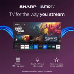 Sharp 4TC75HP7050U 75 inch Class Aquos QLED 4K Ultra HD Xumo Smart TV - Thumbnail 2