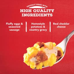 Jimmy Dean Sausage & Gravy Breakfast Bowl, 7 oz (Frozen) - Thumbnail 3