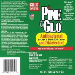 Pine Glo Antibacterial Disinfectant Cleaner, 40 Oz - Thumbnail 3