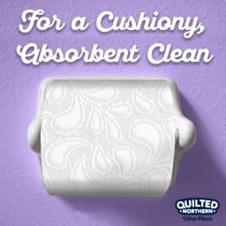 Quilted Northern Ultra Plush Toilet Paper, 12 Double Rolls - Thumbnail 2