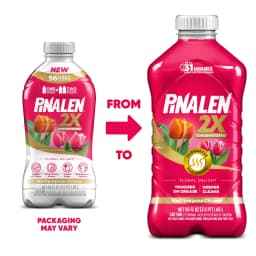 Pinalen 2X Max Aromas Household All Purpose Cleaner - Floral Delight Scent, 56 fl oz Size Bottle - Thumbnail 2