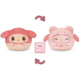 TeeTurtle Sanrio Teddy Bear My Melody 6 Inch Reversible Plush Toy - Thumbnail 1